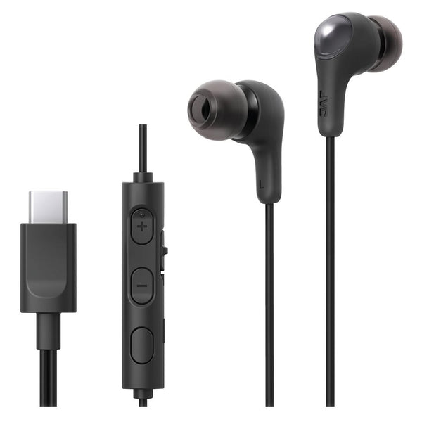 HEADPHONE W.USB C BLACK JVCHA FR9UC B